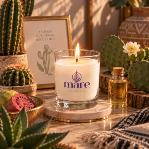 Fragancia Cactus Mare Lavanda para velas, jabones, difusores y aromatizantes.