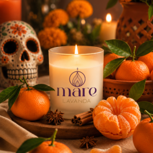 Fragancia Mandarina Mare Lavanda para velas, jabones, difusores y aromatizantes.