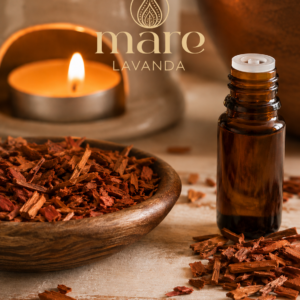 Fragancia Sándalo Mare Lavanda para velas, jabones, difusores y aromatizantes premium.