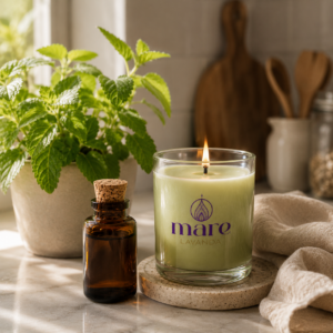 Fragancia Melisa Mare Lavanda para velas, jabones, difusores y aromatizantes relajantes.