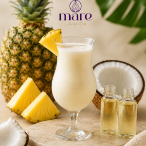 Fragancia Piña Colada Mare Lavanda para velas, jabones, difusores y aromatizantes.
