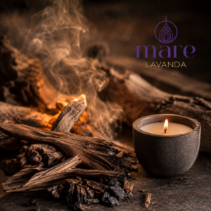 Fragancia Smokey Wood Mare Lavanda para velas, jabones, difusores y aromatizantes premium.