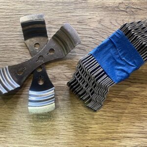 Centradores metálicos de pabilo