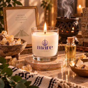 Fragancia Copal Mare Lavanda para velas, jabones, difusores y aromatizantes cálidos, resinosos y sofisticados.