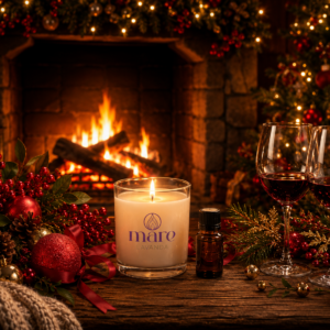 Fragancia Magia de Navidad Mare Lavanda para velas, difusores y aromatizantes con aroma especiado, cítrico y amaderado.