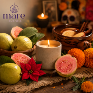 Fragancia Guayaba Mare Lavanda para velas, jabones, difusores y aromatizantes.
