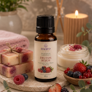 Fragancia cosmética Frutos Rojos
