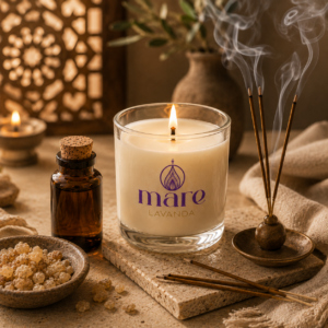 Fragancia Incienso Mare Lavanda para velas, jabones, difusores y aromatizantes con aroma resinoso y elegante.